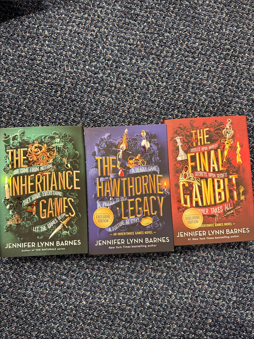 Inheritance Games Trilogy Boxed Set - Hardcover